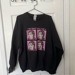 Wicked Clothing Smile More Crewneck Sweatshirt